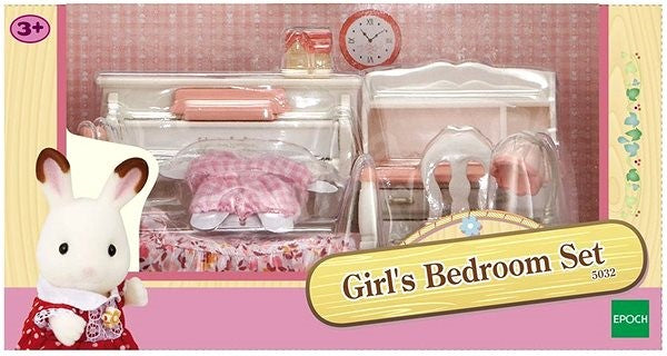 Sylvanian Families Girls bedroom set