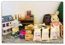Sylvanian Families grocer shop accessories milk rabbit general store