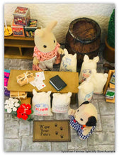 Sylvanian Families grocer shop accessories milk rabbit general store