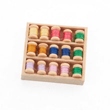 Box of Cottons Reels - Miniature