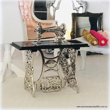 Sewing Machine -Silver - Miniature