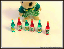 Dollshouse bottles of wine