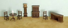 Dollhouse miniature 1:48 scale Living Room
