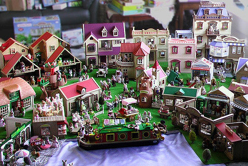 A Sylvanian Families Village in a corner of Tasmania