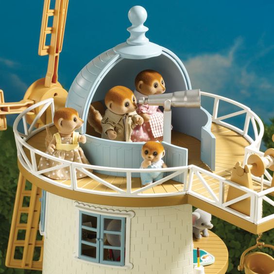 Sylvanian Families Spotter Meerkat Family