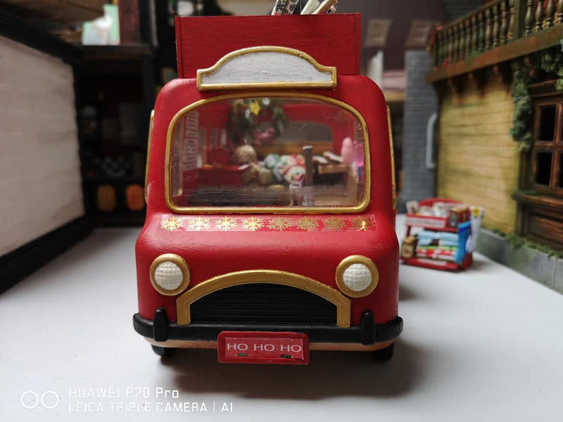 The Sylvanian Families Christmas Bus