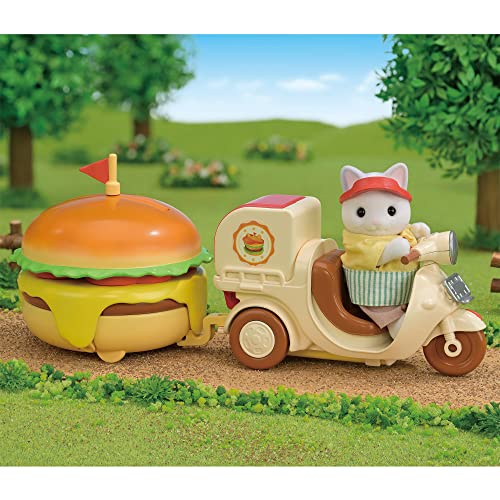 Sylvanian Families Hamburger Stand - Sylvania's favourite takeaways spot!