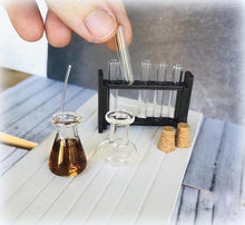 Chemist Set - Beakers and Tubes - Miniature