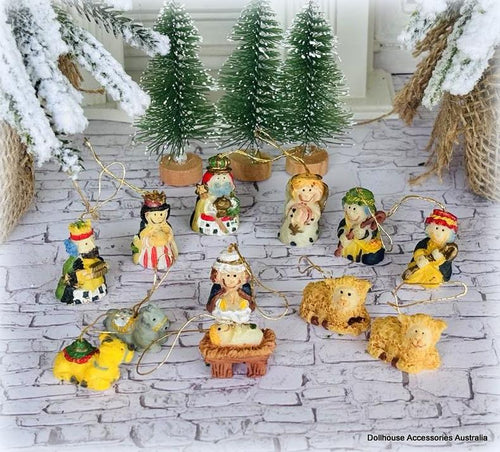 Vintage Christmas Nativity Figurines