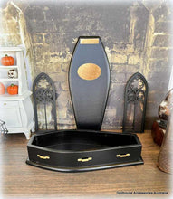 Dollhouse black coffin