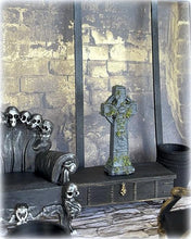 Dollhouse miniature gravestone halloween cemetery spooky decor
