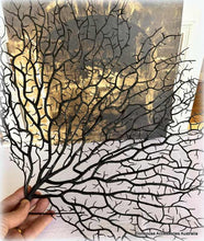 Black Large Tree Branch - Miniature