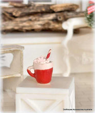 Hot Chocolate and Marshmallows in Cup - Miniature