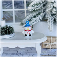 Snowman Rattle Ornament - Miniature