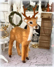 Dollhouse miniature christmas reindeer Shop