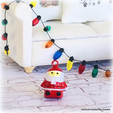 Santa Rattle Ornament - Miniature