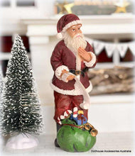 Thoughtful Santa Claus Figure - 12 cm high - Miniature