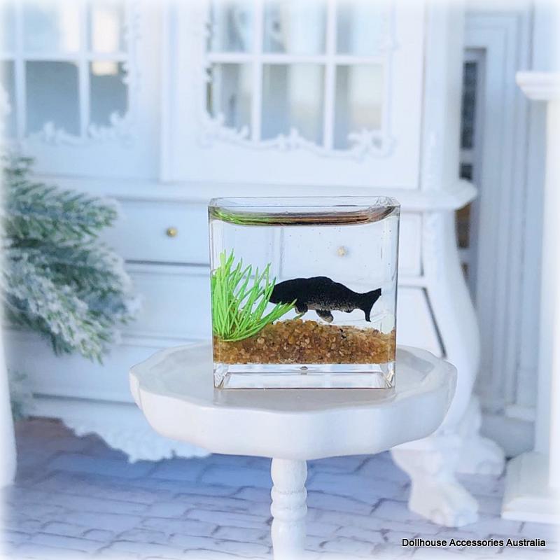 Fish Tank Miniature – Dollhouse Accessories Australia