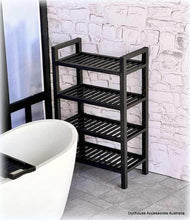 Dollhouse miniature bathroom storage rack shelviing set modern