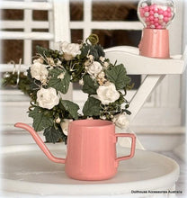 Dollhouse pink gooseneck coffee pot