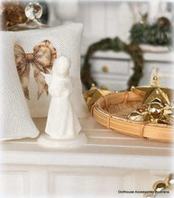 White Angel Shelf Ornament - 3 cm high - Miniature