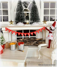 Dollhouse Miniature Santa's Workshop elves