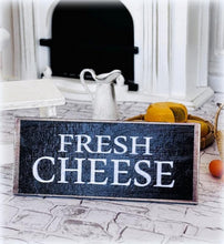 Fresh Cheese Sign - Large - Miniature