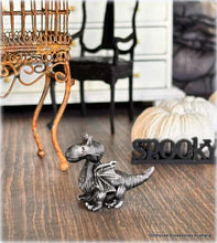 Dollhouse nursery dragon toy black