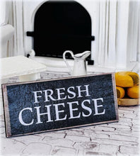 Fresh Cheese Sign - Large - Miniature