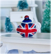 Union Jack Teapot - Miniature