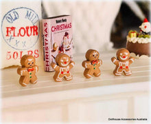 Dollhouse Christmas Gingerbread men