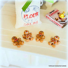Dollhouse Christmas Gingerbread men