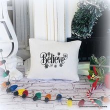 White Cushion - Believe - Miniature