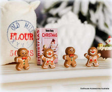 Dollhouse Christmas Gingerbread men