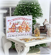 Sign - Christmas Gingerbread - Miniature