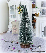 Christmas Tree Wire Base with Snow tip - 15 cm high