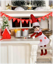 Dollhouse Miniature Santa's Workshop elves