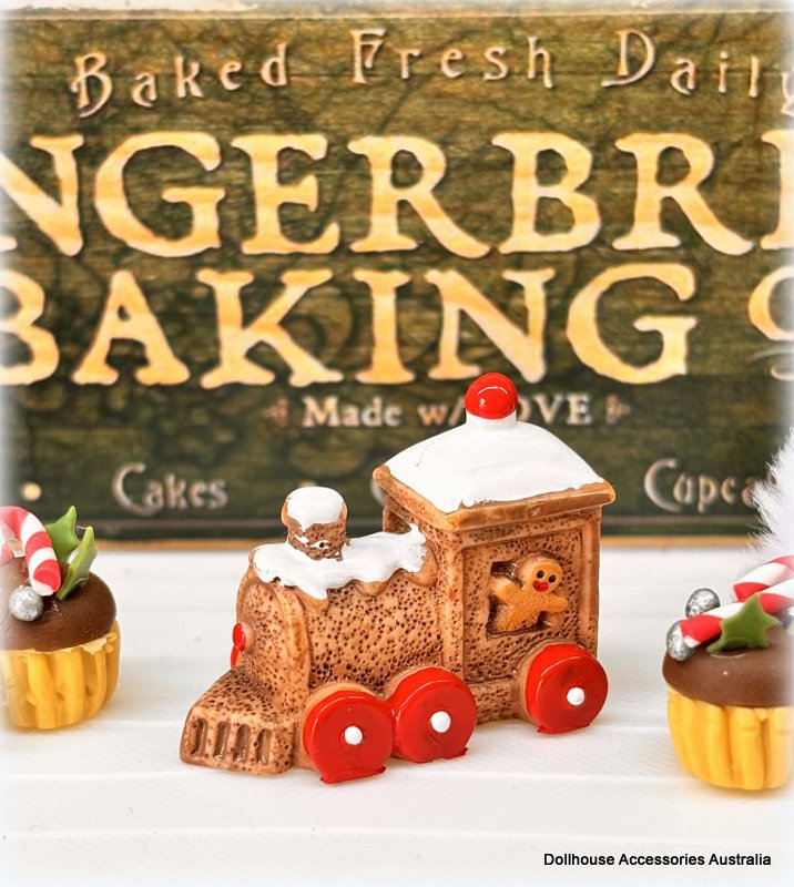 Gingerbread Train - Miniature