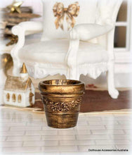 Gold Swag Planter Pot - Large - 2.5 cm