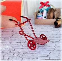 Red Storeroom Trolley - Miniature