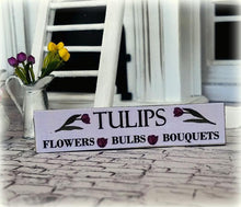 Dollhouse Tulips Sign market for sale