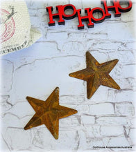 Rusted Star x 2 - Miniature