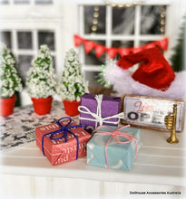 Parcels - Colour Wrapped  x 3 - Miniature