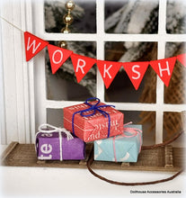 Parcels - Colour Wrapped  x 3 - Miniature