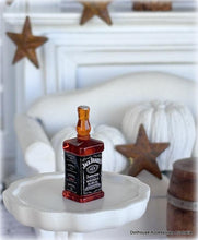 Dollhouse bottle of whisky drink