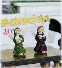 Reutter Porcelain Pair of Angel Figurines - Miniature