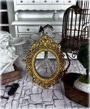 Dollhouse ornate gold frame