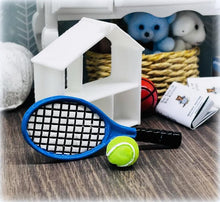 Tennis Racquet and Ball - Miniature