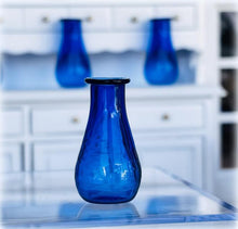 Glass Vase - Blue - Miniature