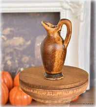 Rustic Brown Water Pitcher - Miniature